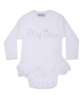Baby Girl White Romper